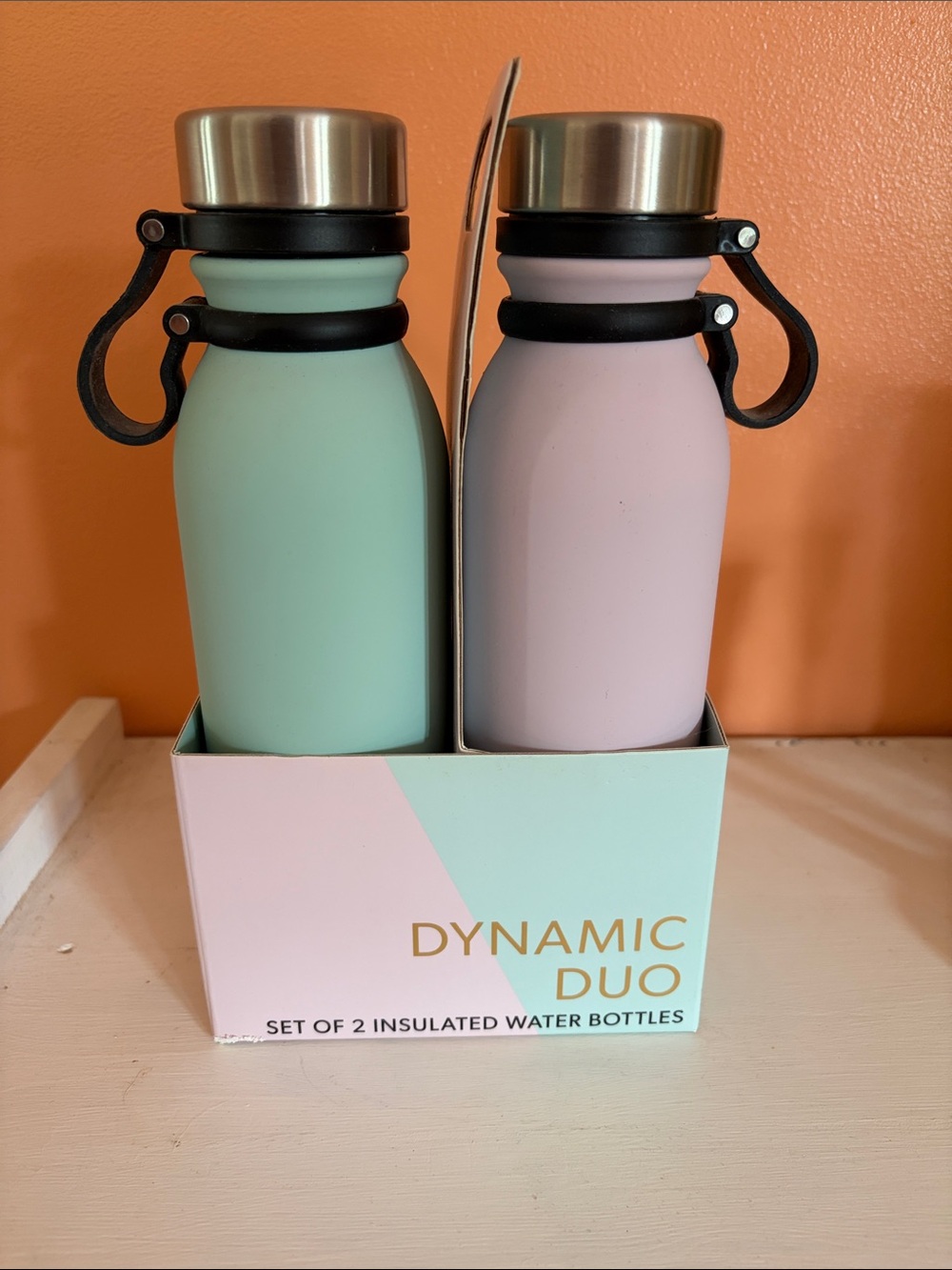 🌸3/$20🌸 Indigo Pastel Duo Insulated Bottles - Mint & Pink